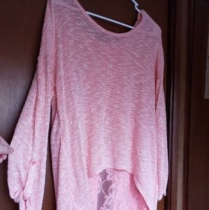 Half sleeve flowy blouse